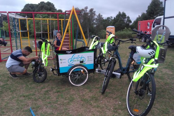 Bicicletas eléctricas en Kiyú